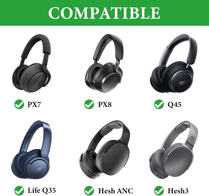 Geekria Shield Kopfhörer-Hülle Kompatibel mit Master &amp; Dynamic MW75, MH40, MW65, MW60, MW50+, MG20 W