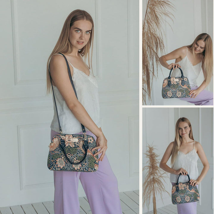 Signare Tapisserie Handtaschen Damen, Umhängetasche damen schultertasche damen und Umhängetaschen da