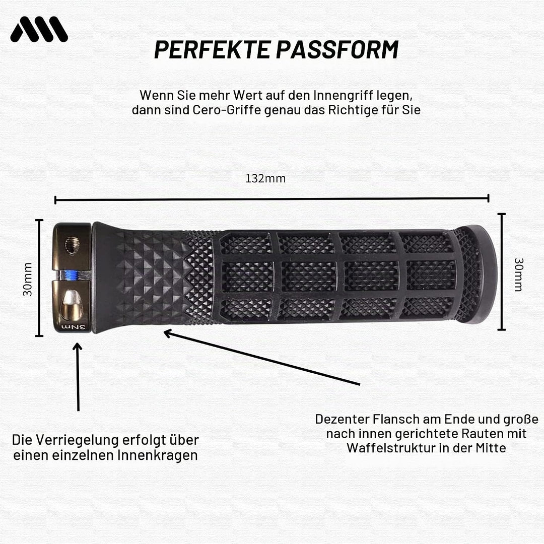 All Mountain Style | Fahrradgriffe Model Cero Grip | Fahrradlenkergriffe Lenker Handgriffe MTB | Fes