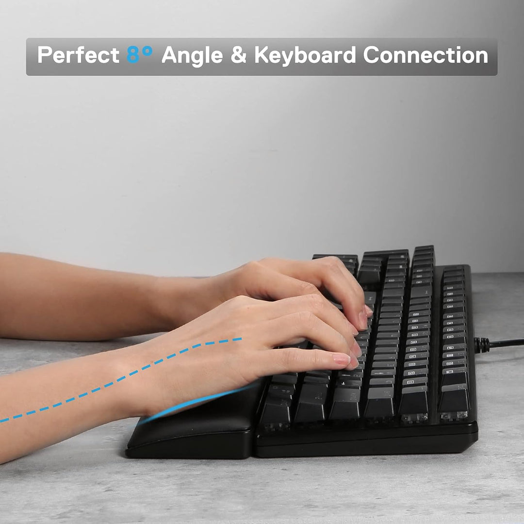 Redragon P037 Meteor L Computer Tastatur Handballenauflage, Ergonomische Handballenauflageaus weiche