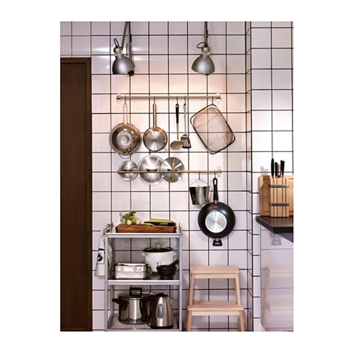 Ikea BEKVAM Allzwecktreppe aus Holz, Beige