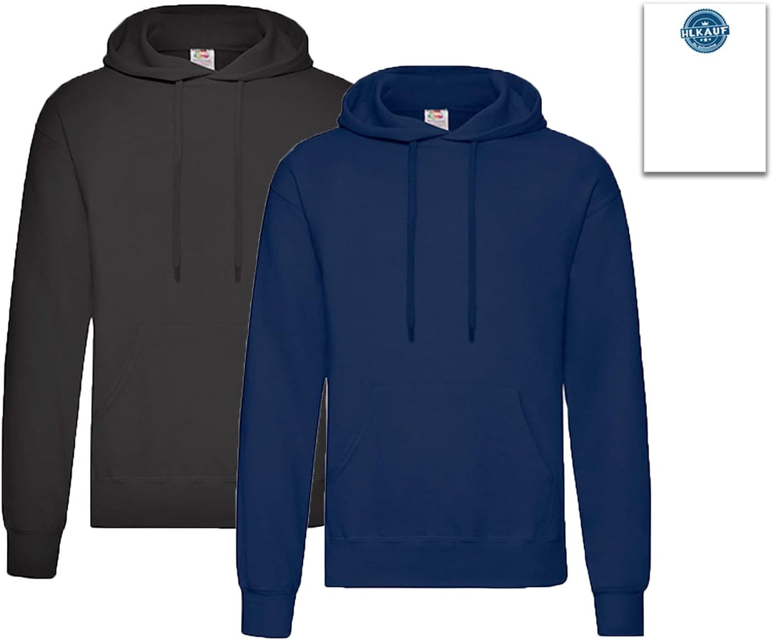 Fruit of the Loom Kapuzen Sweatshirt Hooded Sweat S M L XL 2XL 3XL 4XL 5XL auch Diverse Farbsets L 1