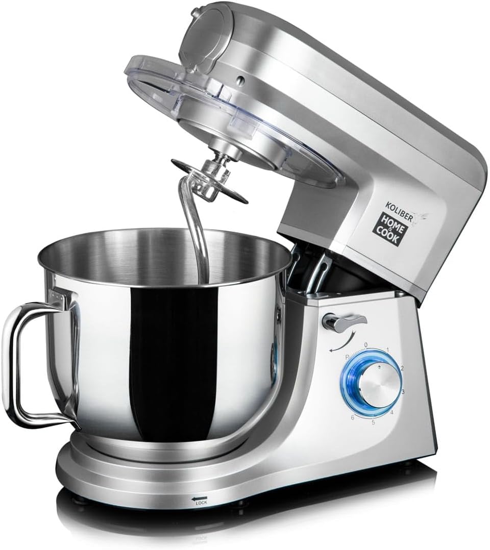 Koliber ROBOMAX X 3500W Küchenmaschine Multifunktion 8L Fleischwolf Mixer Gemüsereibe Knetmaschine P