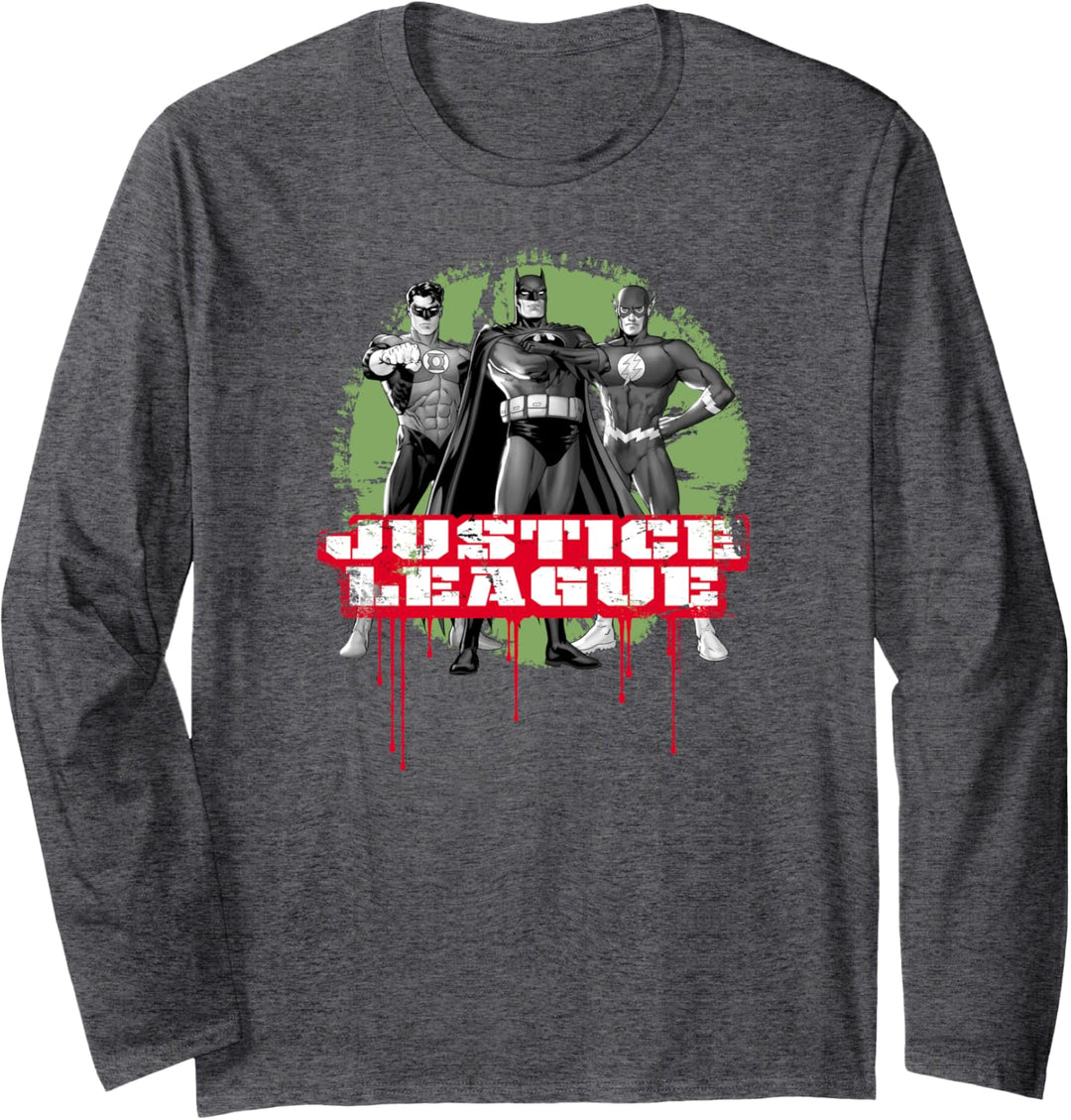Justice League Trio Langarmshirt