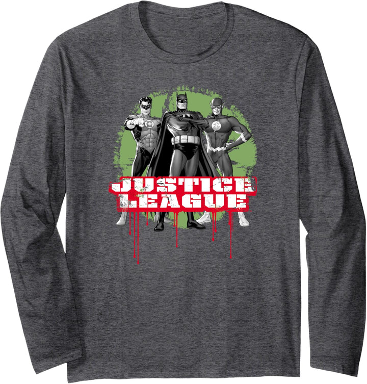 Justice League Trio Langarmshirt