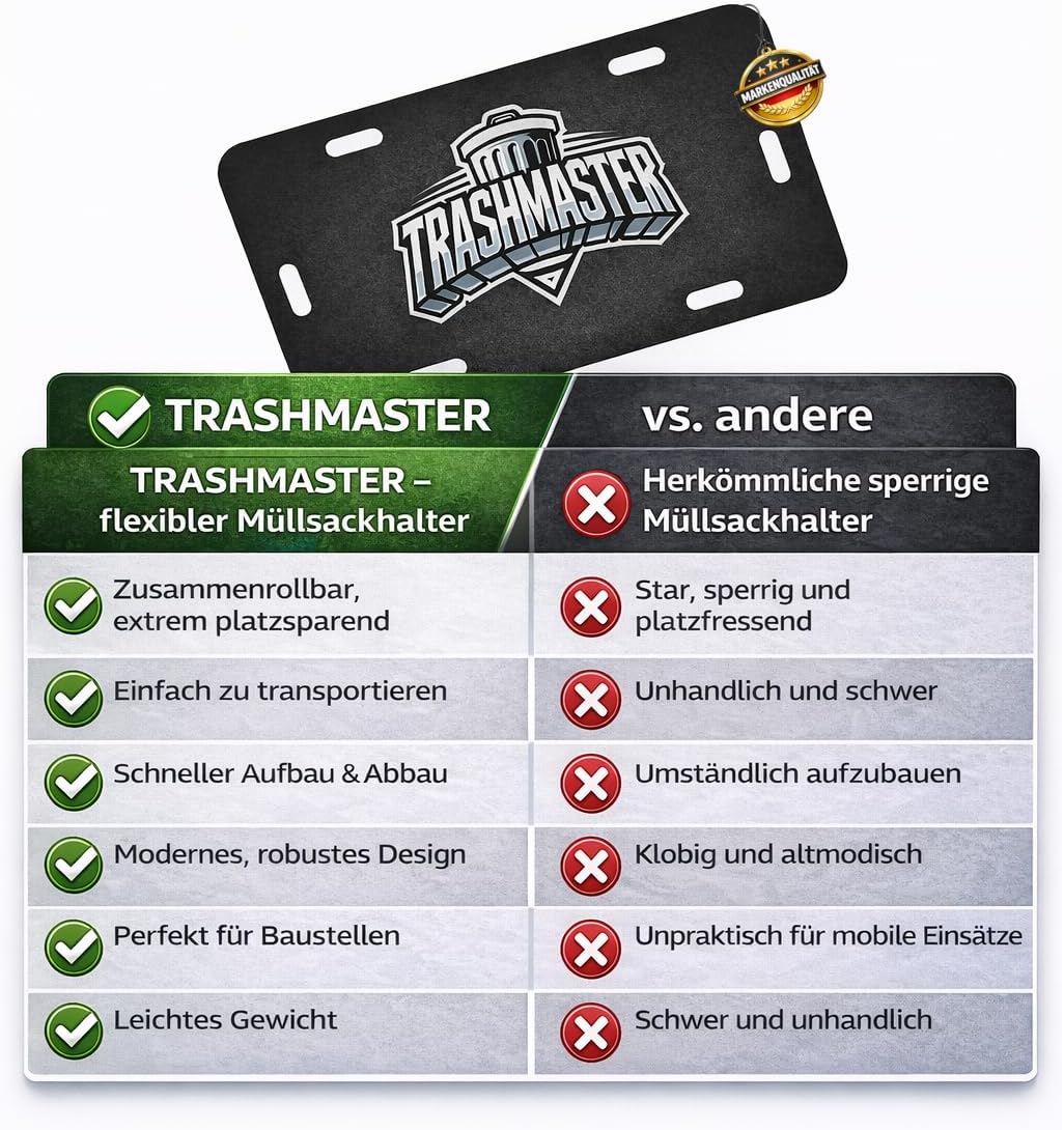 TrashMaster Ultimate - Müllsackhalter