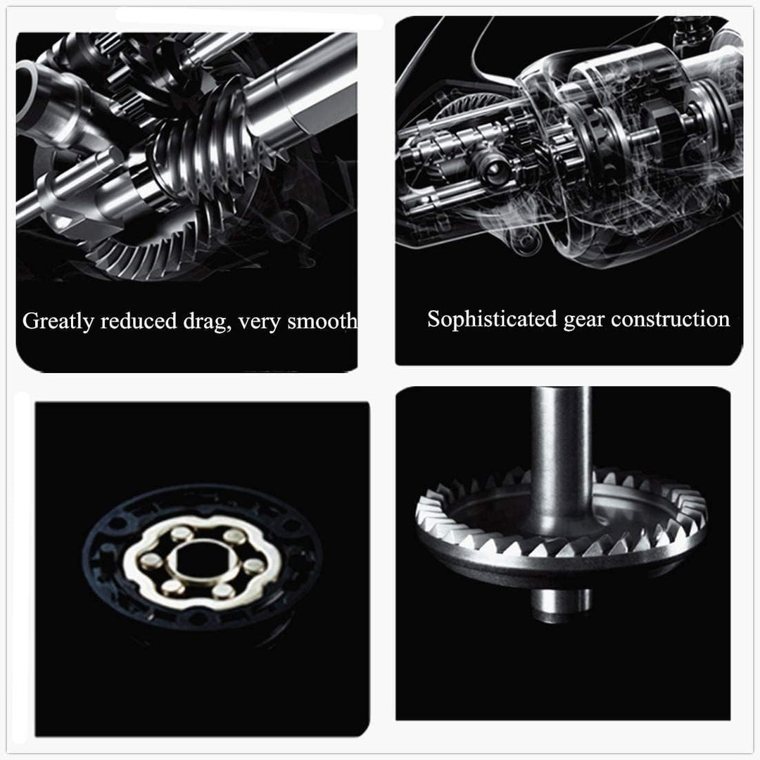 BNTTEAM 11BB Vorderes und hinteres Bremssystem Einwegkupplungsgrösse 1000-7000 Vollmetallspule Spinn