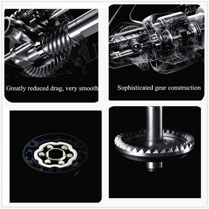 BNTTEAM 11BB Vorderes und hinteres Bremssystem Einwegkupplungsgrösse 1000-7000 Vollmetallspule Spinn