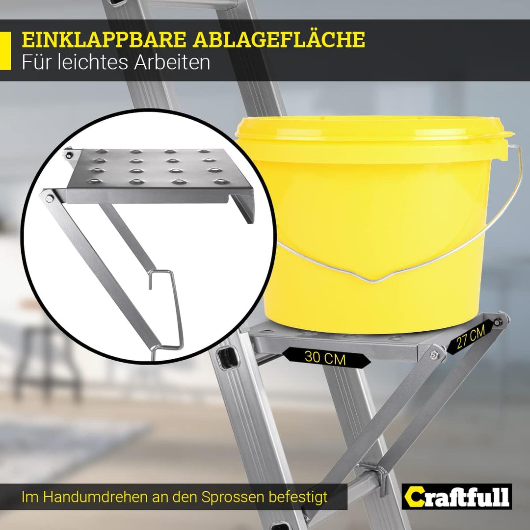 𝐂𝐑𝐀𝐅𝐓𝐅𝐔𝐋𝐋 Aluminium Ablagefläche für CF-104A | 𝟑 𝐉𝐀𝐇𝐑𝐄 𝐆𝐀𝐑𝐀𝐍𝐓𝐈𝐄 - 1-12/16/20 Sprossen - 353/450/576