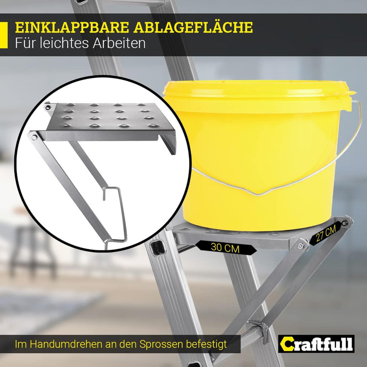 𝐂𝐑𝐀𝐅𝐓𝐅𝐔𝐋𝐋 Aluminium Ablagefläche für CF-104A | 𝟑 𝐉𝐀𝐇𝐑𝐄 𝐆𝐀𝐑𝐀𝐍𝐓𝐈𝐄 - 1-12/16/20 Sprossen - 353/450/576