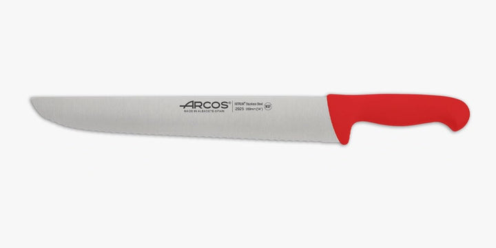 Arcos Serie 2900 - Filetmesser - Klinge Nitrum Edelstahl 190 mm - HandGriff Polypropylen Farbe Rot 1