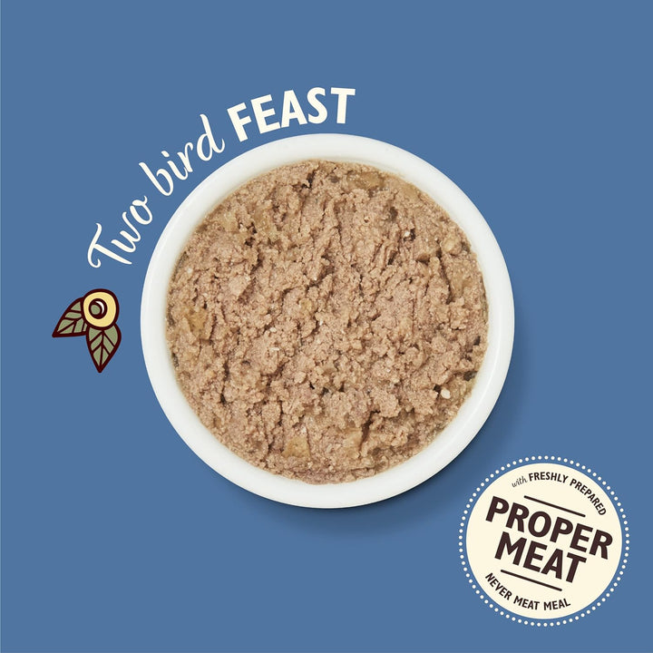 Lily’s Kitchen Vollwertnahrung Nass Katzenfutter für ausgewachsene Katzen 19 Schalen (19 x 85g) Gefl