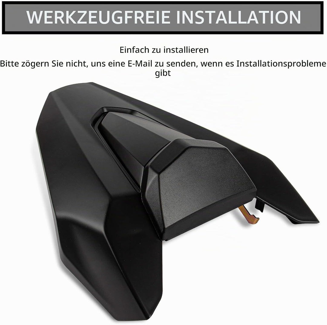 Soziusabdeckung Rücksitzbezug für CB650R CBR650R 2018 2019 2020 2021 2022 2023 PSLER Sitzkappe Heckv