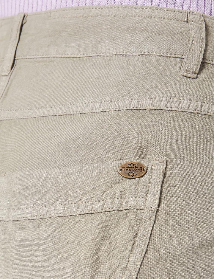 Timezone Damen Loose RiaTZ Cropped 25W Light Khaki, 25W Light Khaki
