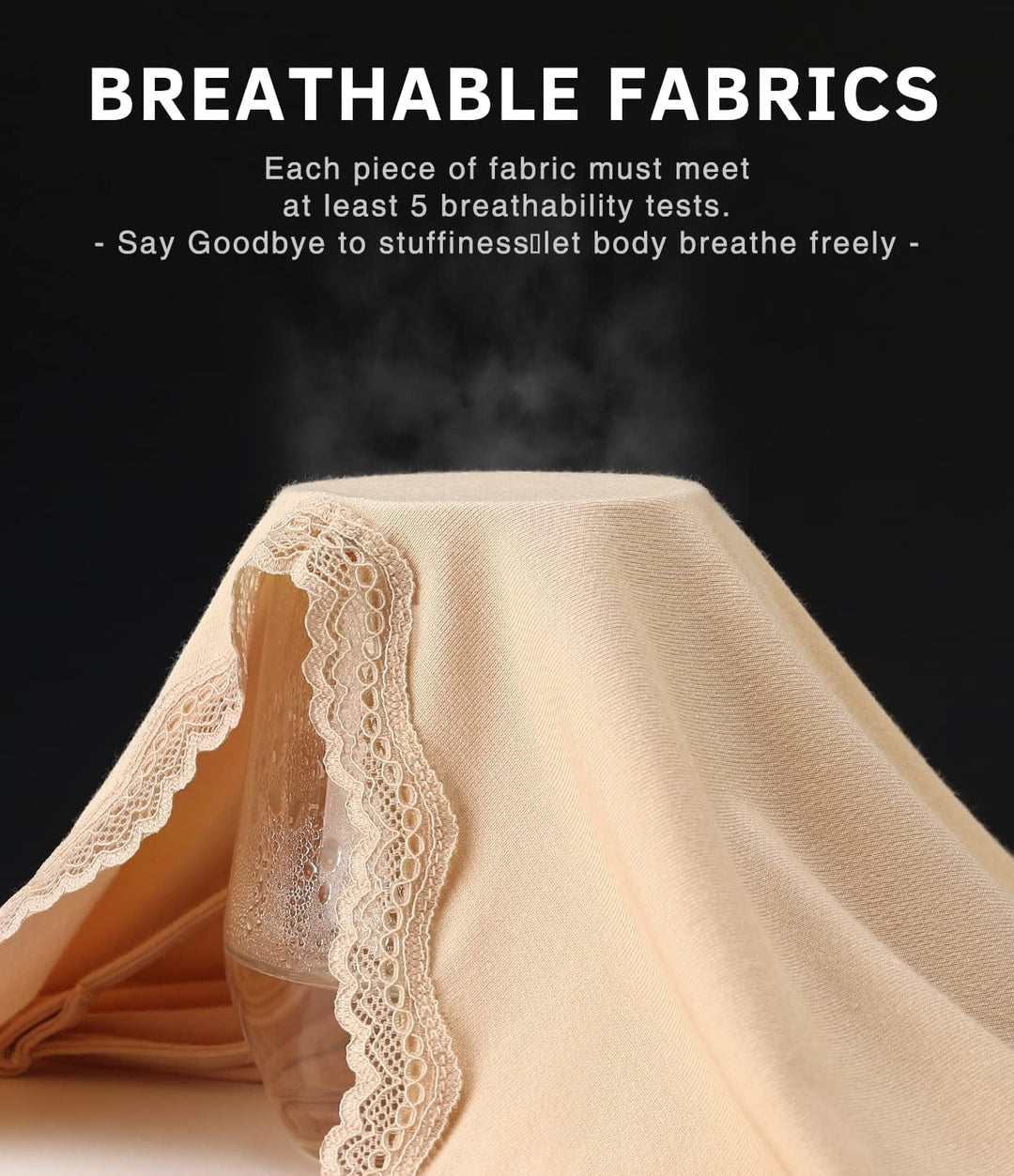 Damen Tanktop mit Spitzen Unterhemd Spaghettiträger Basic Top V-Ausschnitt Verstellbare Trägertop 4e