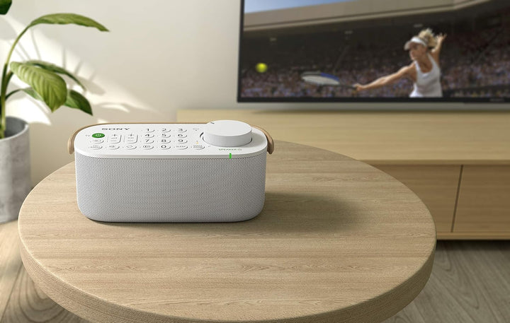 Sony SRS-LSR200 Tragbarer TV Funklautsprecher, weiss