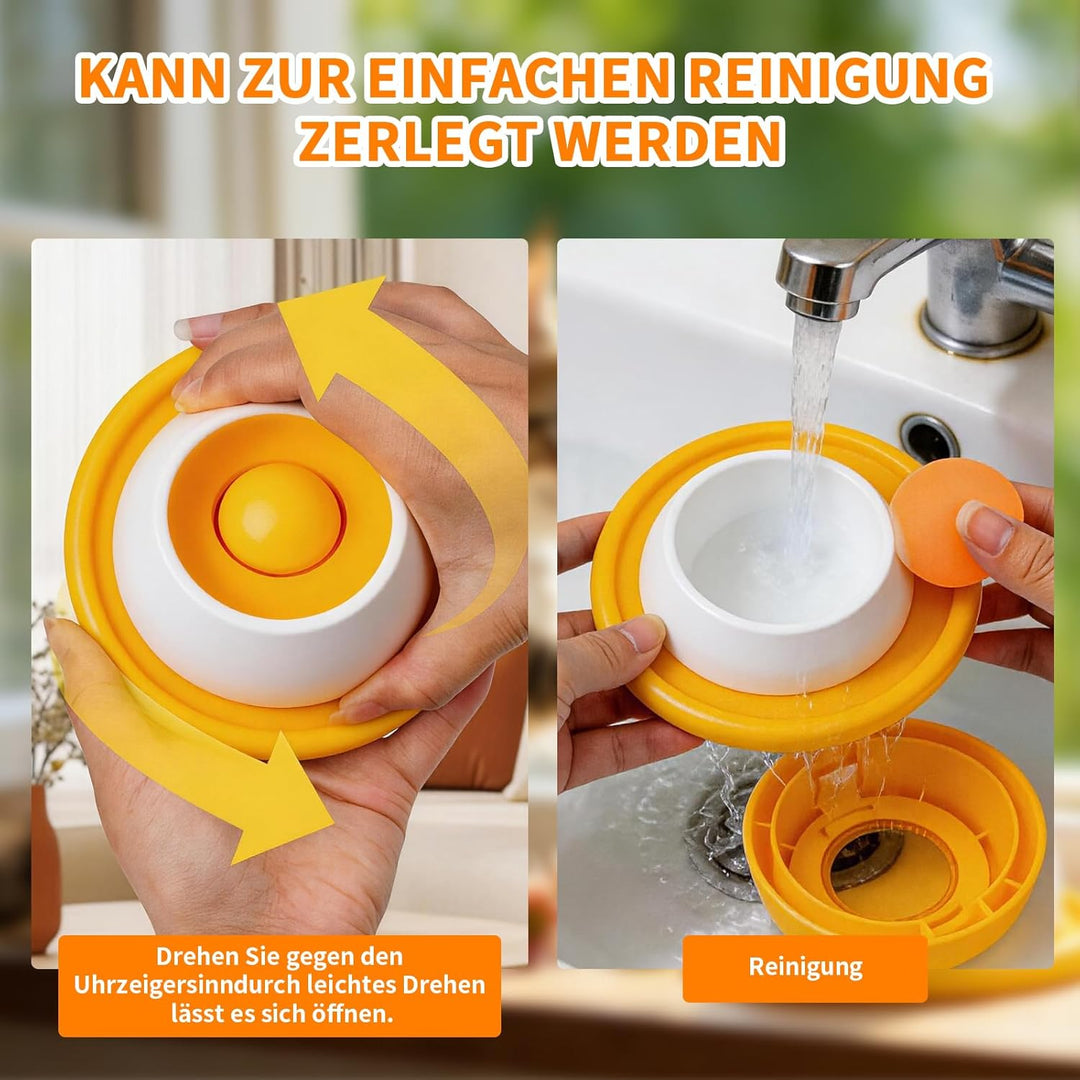 Hundelickspielzeug, Leckmatte, Lick Bowl, Schleckball mit integrierter Rollkugel und Antirutsch-Desi