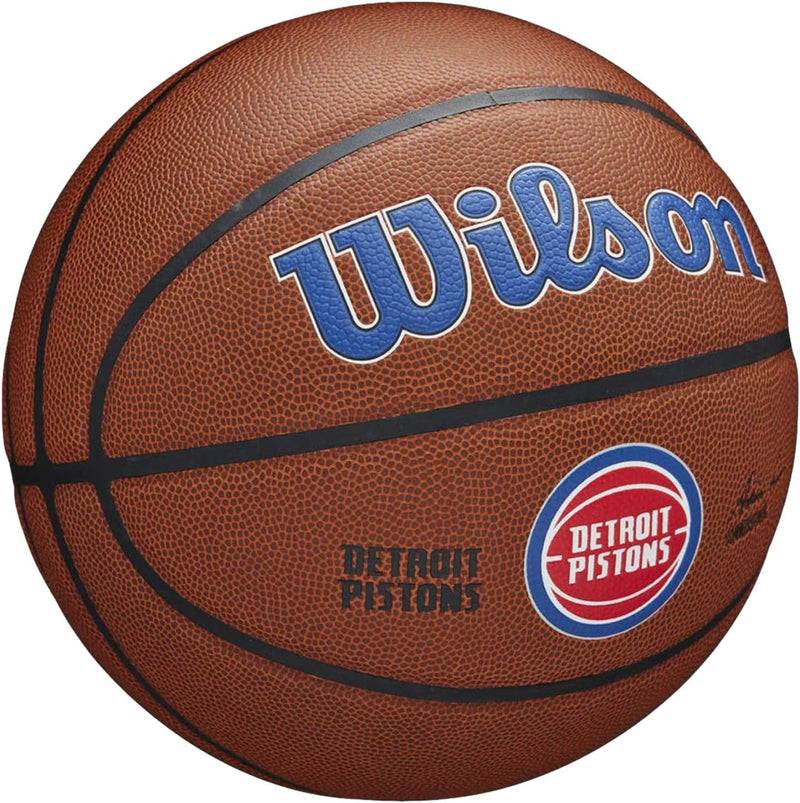 Wilson Unisex-Adult NBA Team Composite Basketball 7 Detroit Pistons, 7 Detroit Pistons