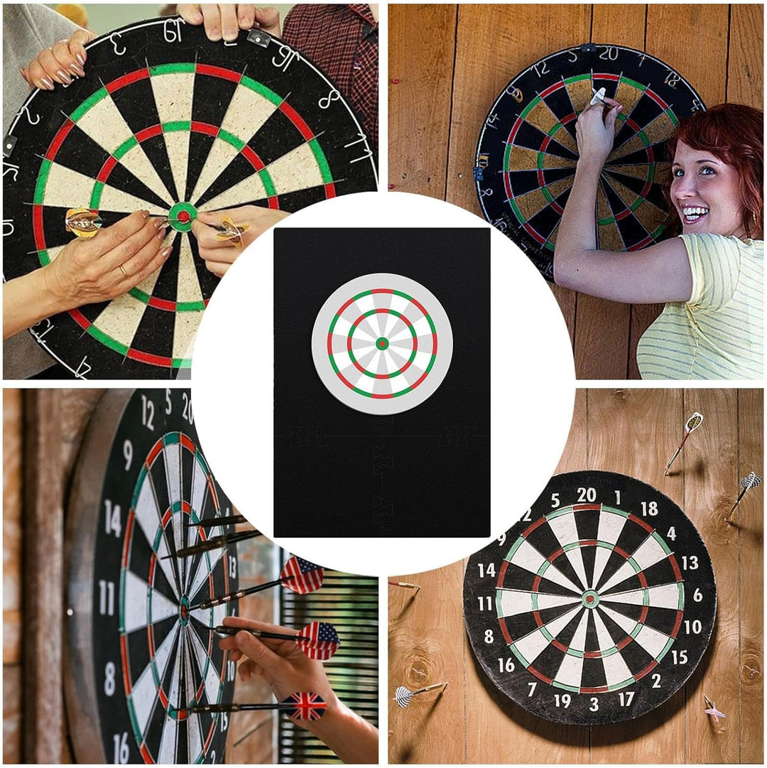 Dartscheibe Wandschutz, Dartboard Wandschutz, Dartboard Rückwand, Spleissbare Dartboard Rückseite, Q