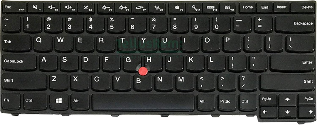 TellusRem ersatztastatur US Nicht Hintergrundbeleuchtung für Lenovo Thinkpad T431 T431S E431 T440 T4