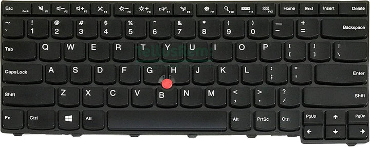 TellusRem ersatztastatur US Nicht Hintergrundbeleuchtung für Lenovo Thinkpad T431 T431S E431 T440 T4