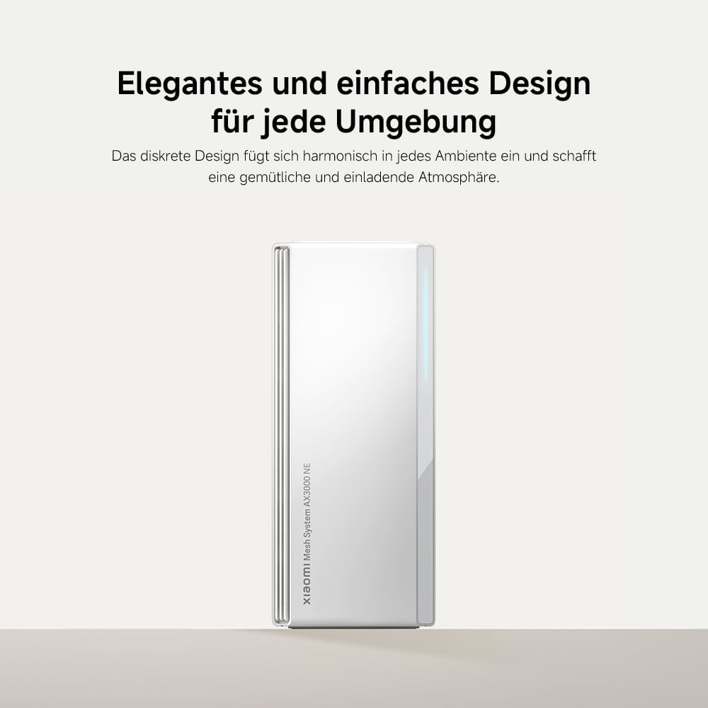 Xiaomi Mesh System AX3000 NE EU(2 Pack), 2 pack