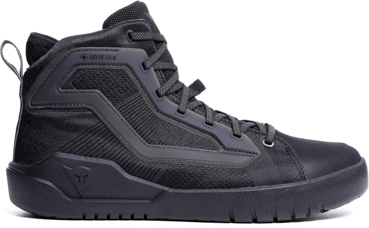 Dainese Urbactive Gore-Tex Shoes, Motorradschuhe Gore-Tex Wasserdicht, Herren, Schwarz/Schwarz, 43 4