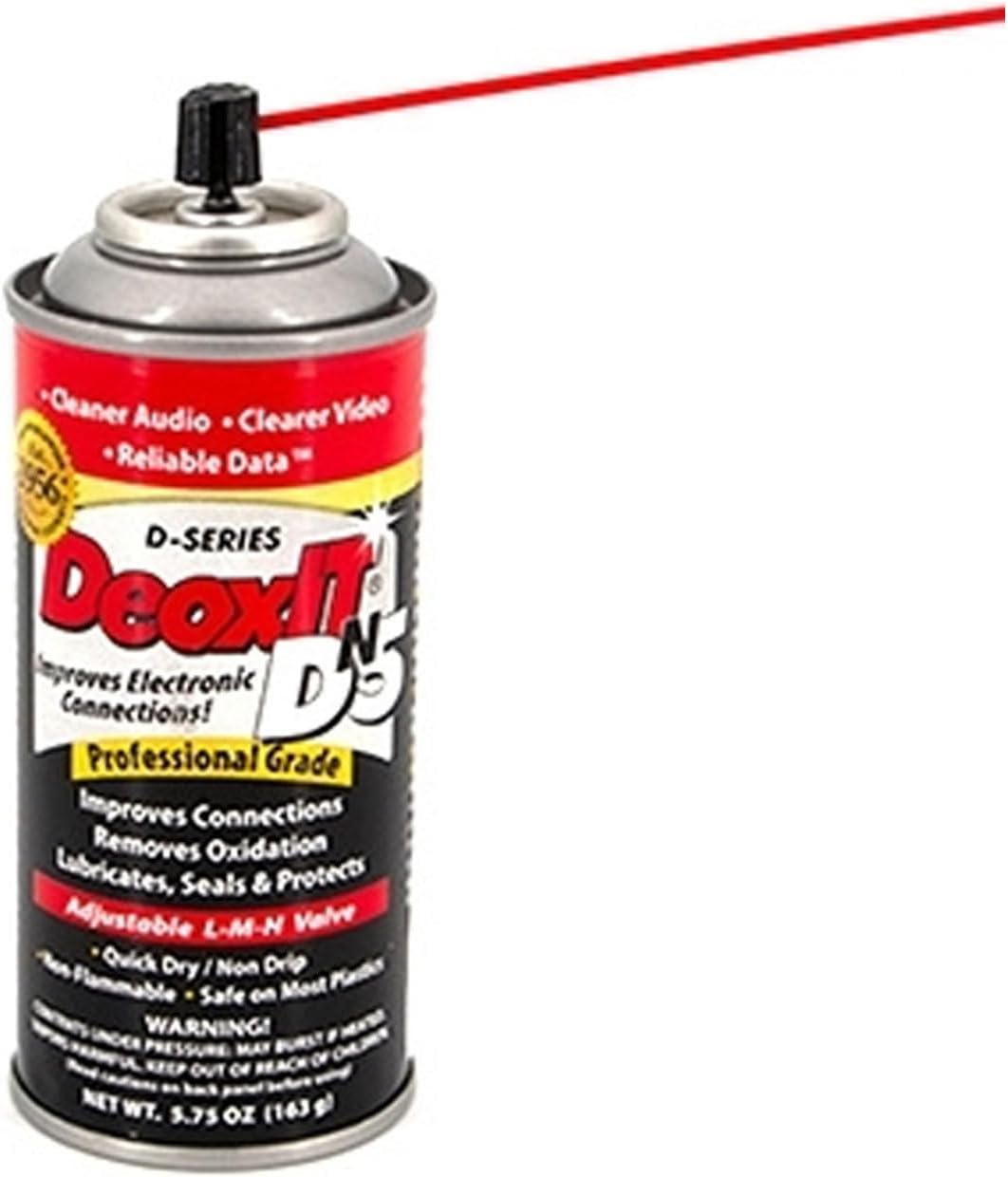 Caig DeoxIT DN5S-6N Metal Contact Cleaner DN5 Kontaktspray + keepdrum Mikrofasertuch