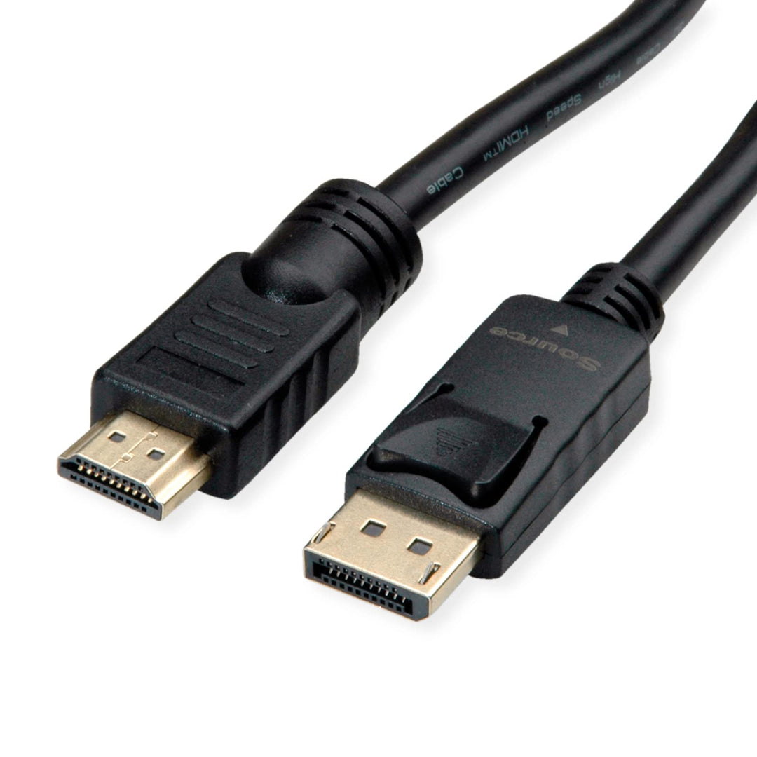 ROLINE DisplayPort Kabel DP - UHDTV, ST/ST, schwarz, 10 m, 10 m