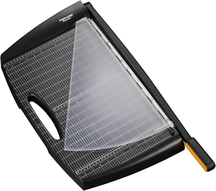 Fiskars Recycelte Hebelschneidemaschine, A3, 45 cm, Schwarz, 1004633, A3