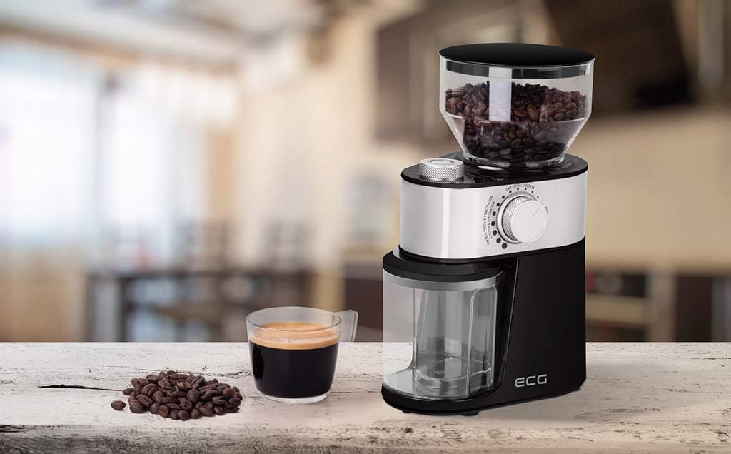 ECG KM 1412 Aromatico Elektrische Kaffeemühle Black
