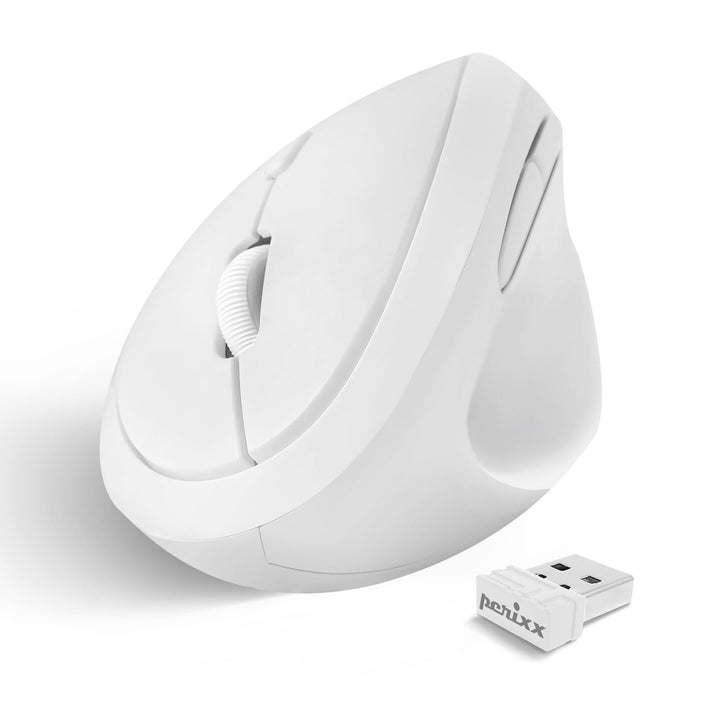 Perixx PERIMICE-719 Ergonomische Maus - Vertikales Design -Extra für kleine Handgrössen und für Unte