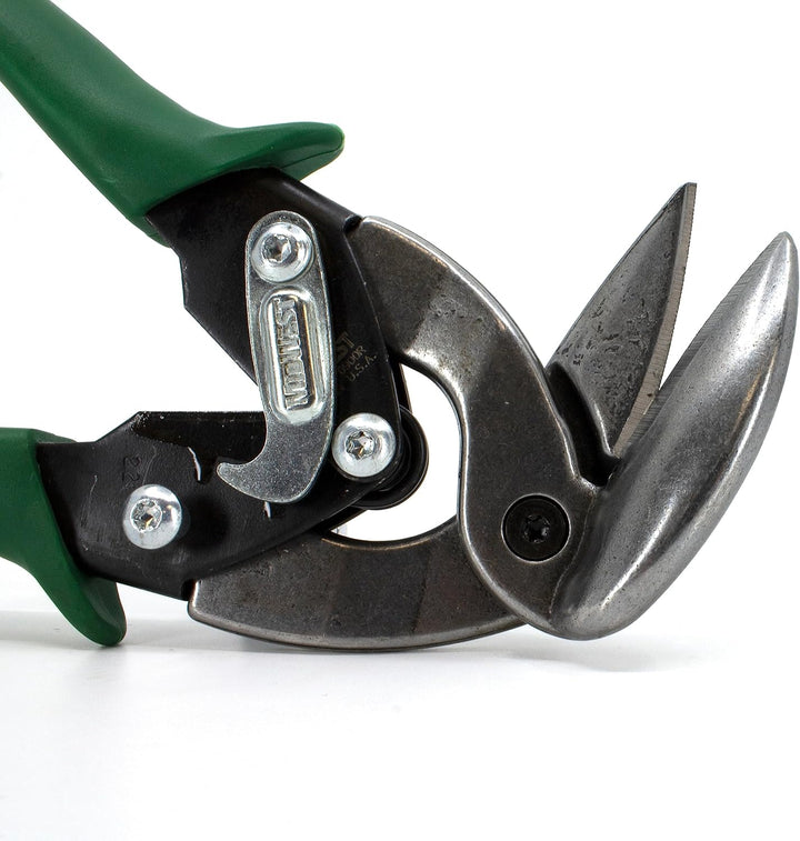 Midwest Werkzeug und Besteck Geschmiedete Klinge aufrecht links Cut Aviation Snips, MWT-6900R Rechts