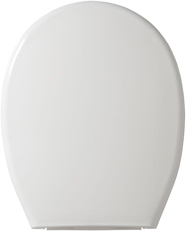 KIAMAMI VALENTINA WC-Sitz IN WEISSEM PVC FÜR HÄNGENDES ODER STEHENDES WC-Modell | CIPRO