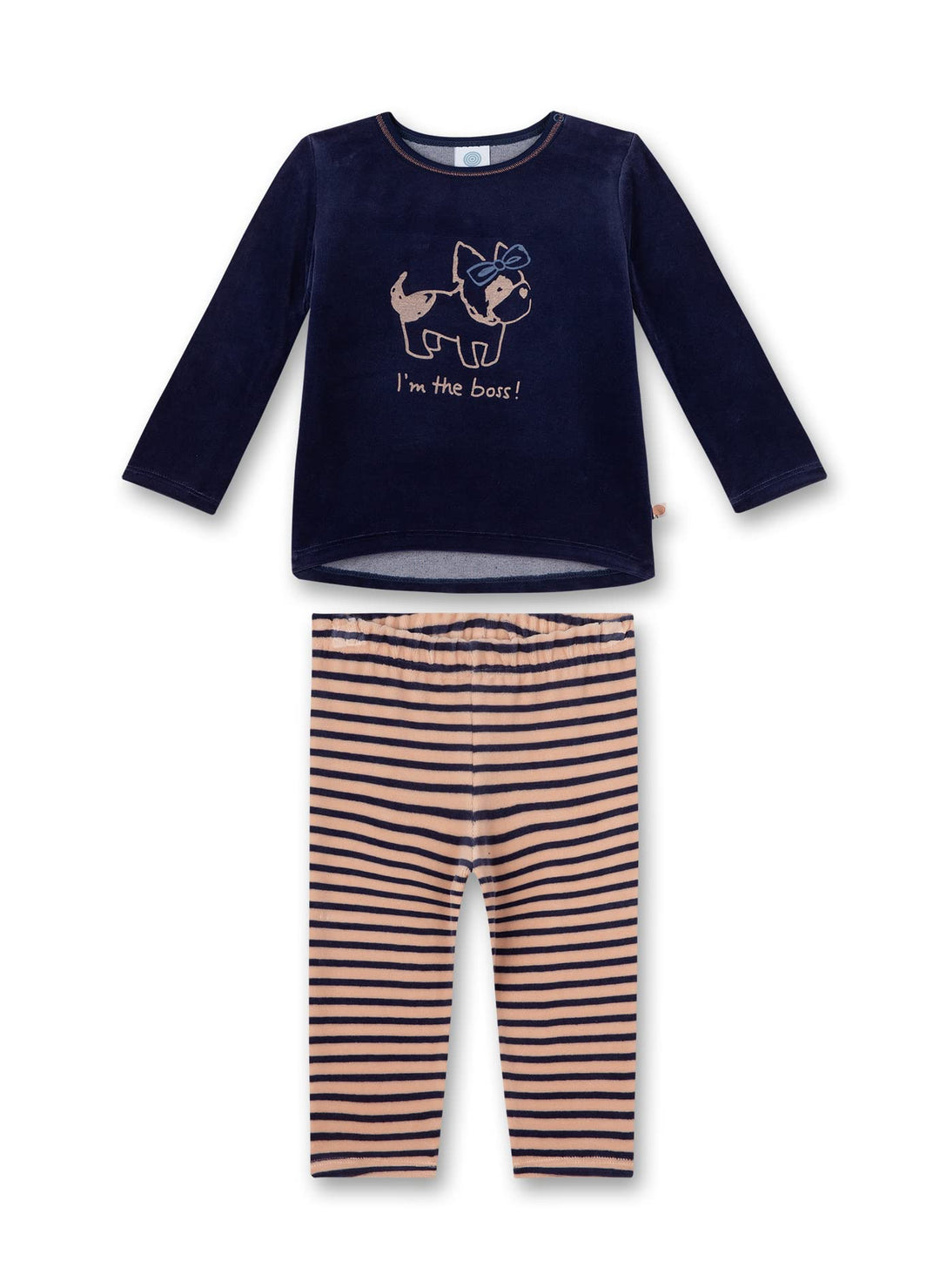 Sanetta Baby-Mädchen Kleinkind-Schlafanzüge 98 Shadow, 98 Shadow
