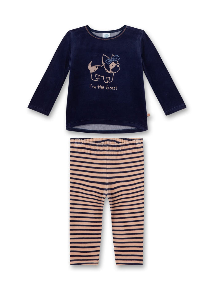 Sanetta Baby-Mädchen Kleinkind-Schlafanzüge 98 Shadow, 98 Shadow