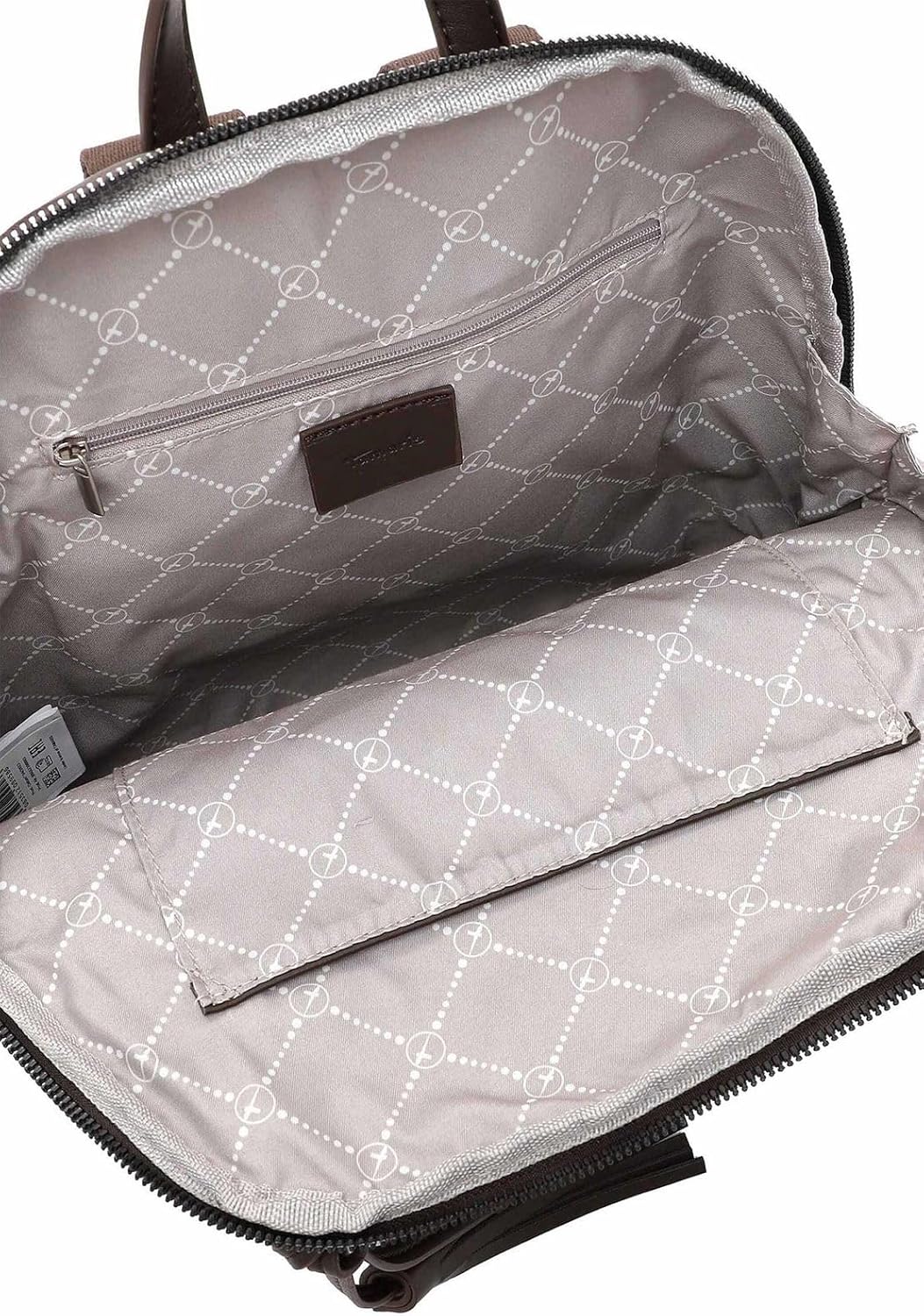 Tamaris Rucksack Merle 32725 Damen Rucksäcke Ornament, Brown