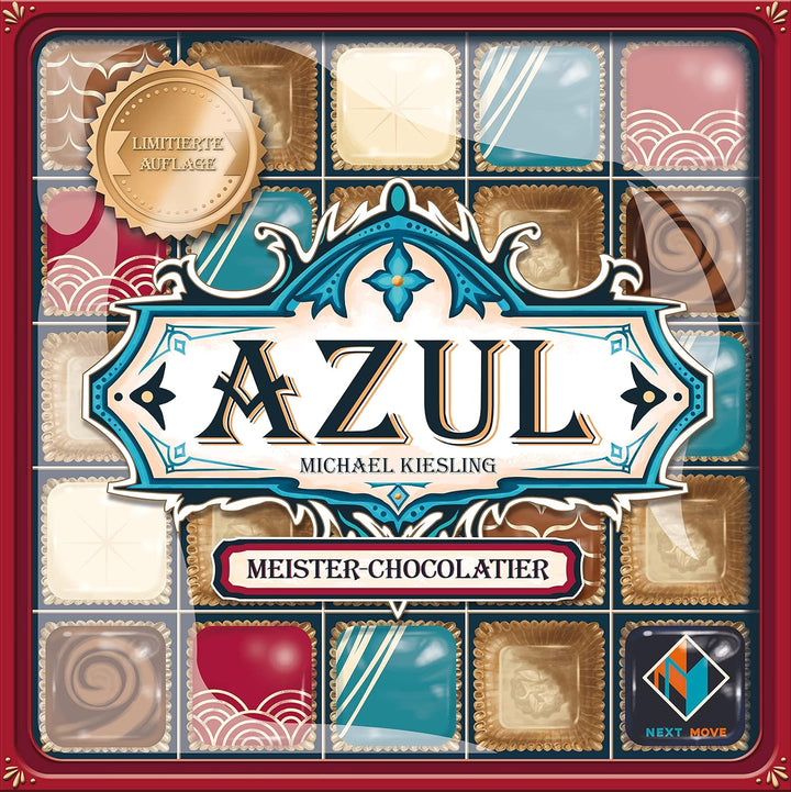 Next Move Games | Azul – Meister-Chocolatier | Familienspiel | Brettspiel | 2-4 Spieler | Ab 8+ Jahr