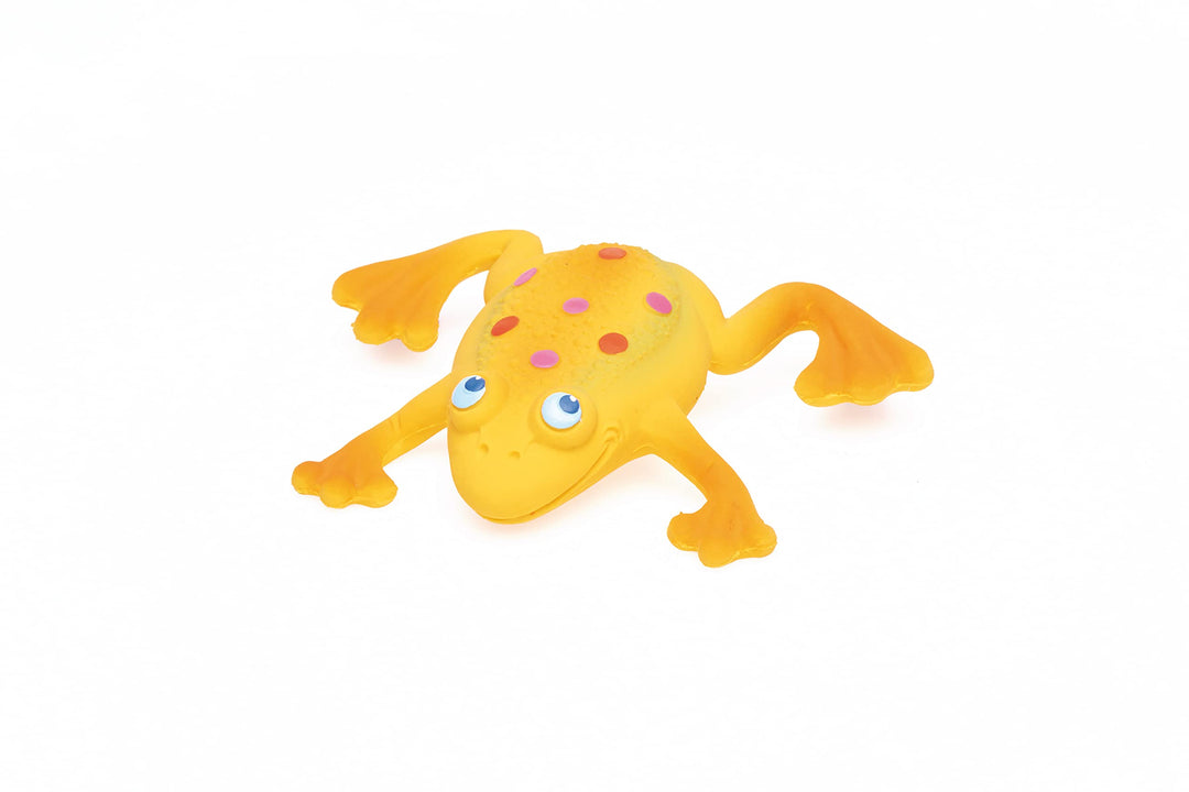 Lanco 8424678110359 Kleiner Frosch; 100% Naturkautschuk gelb, gelb