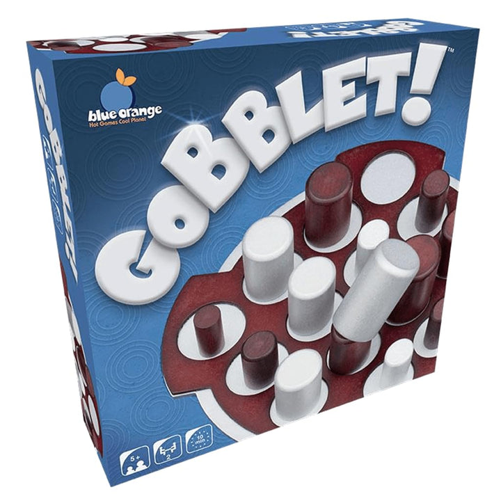 Blue Orange | Gobblet | Familienspiel | Brettspiel | 2 Spieler | Ab 7+ Jahren | 15+ Minuten | Deutsc