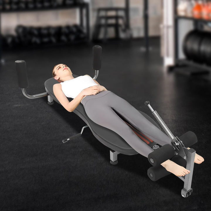 Inversion Table Inversionsbank Rückenstreck Rückentrainer Traktions Inversionstisch - Decompression