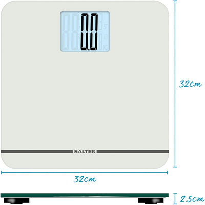 Salter 9075 WH3R Premium Max elektronische Personenwaage- Digitalwaage mit 250KG Kapazität, Personen