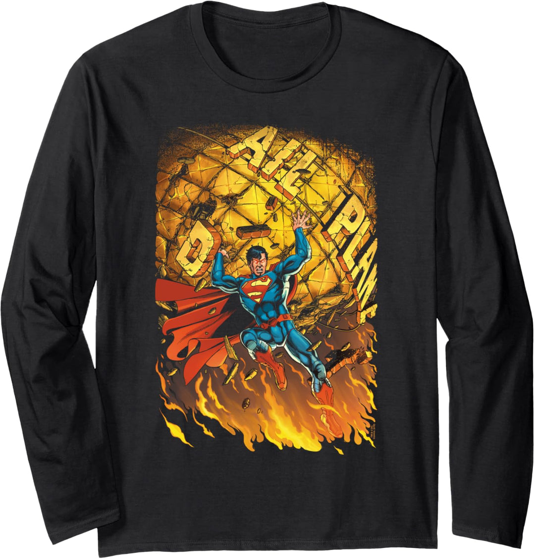 Superman Superman #1 Langarmshirt
