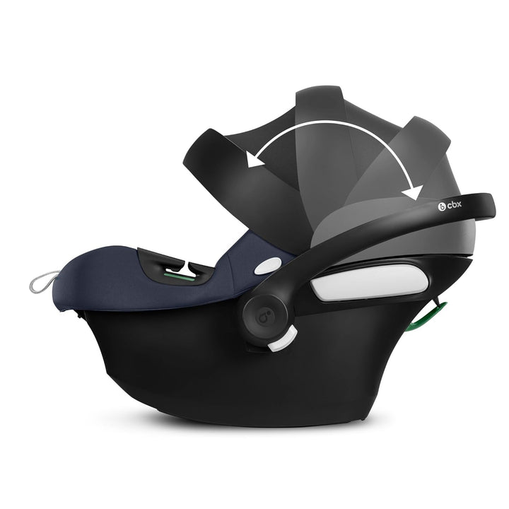 CYBEX Babyschale Aton B2 i-Size, Ab Geburt bis ca. 24 Monate, Max. 13 kg, Inkl. Neugeboreneneinlage,