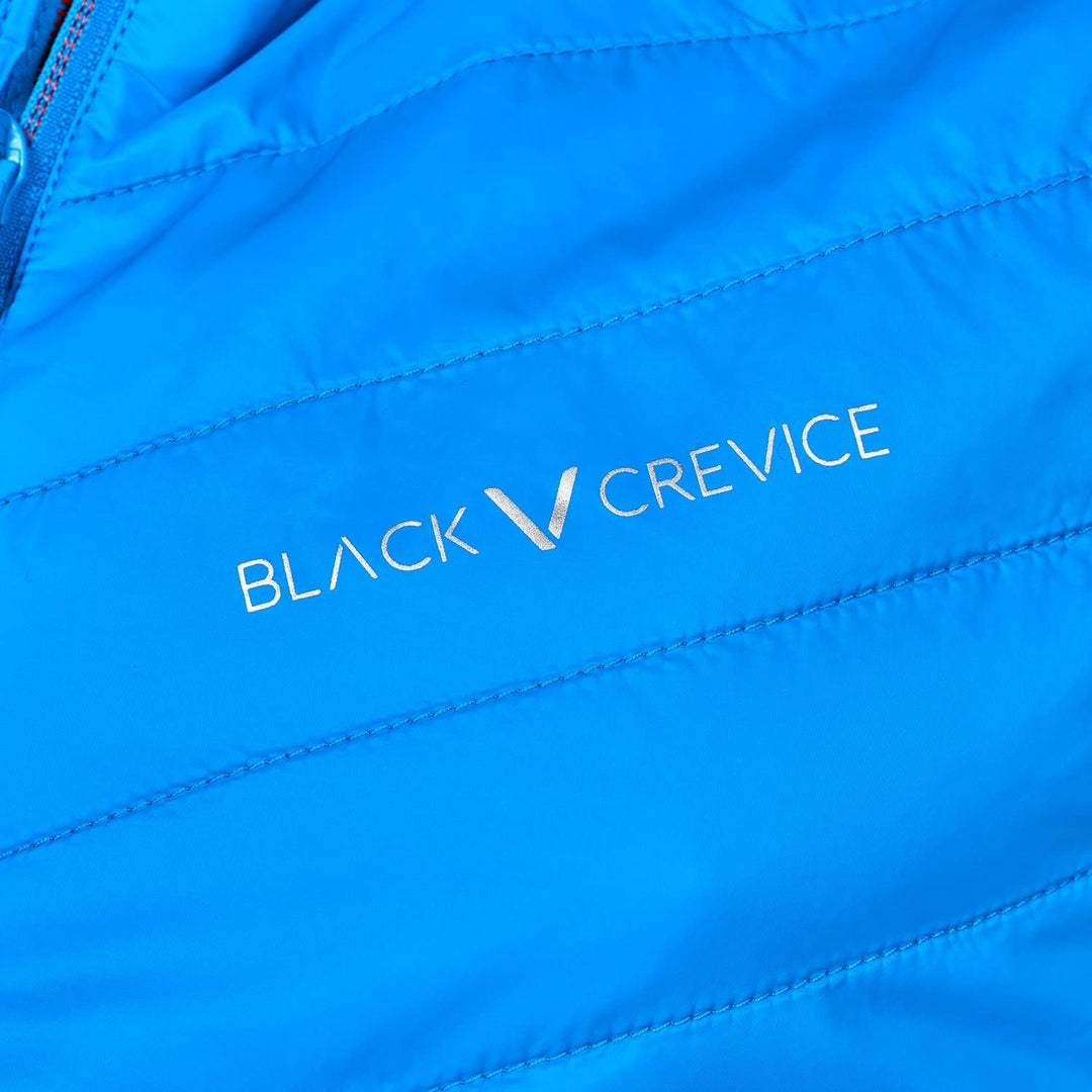Black Crevice Herren-Hybrid-Weste I Herren-Sportweste Grössen I Herren-Outdoor-Weste I isolierende &