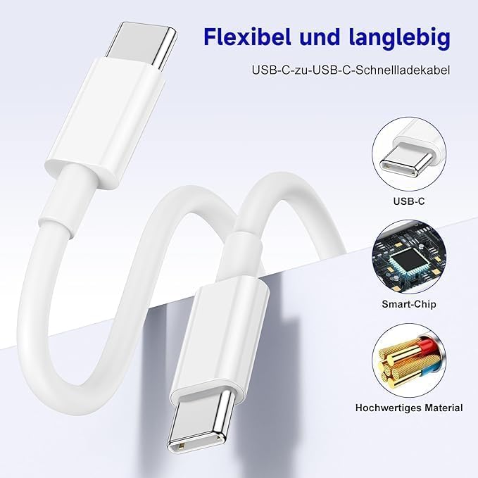 iPhone 17 16 Schnellladegerät, 2Pack 20W USB C Ladegerät für Apple iPhone 17 Pro Max/17 Air/16 Plus/