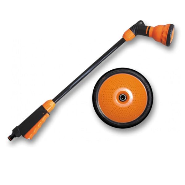 Handbrause Giessstab 4 Funktionen 66cm, Brause Garten
