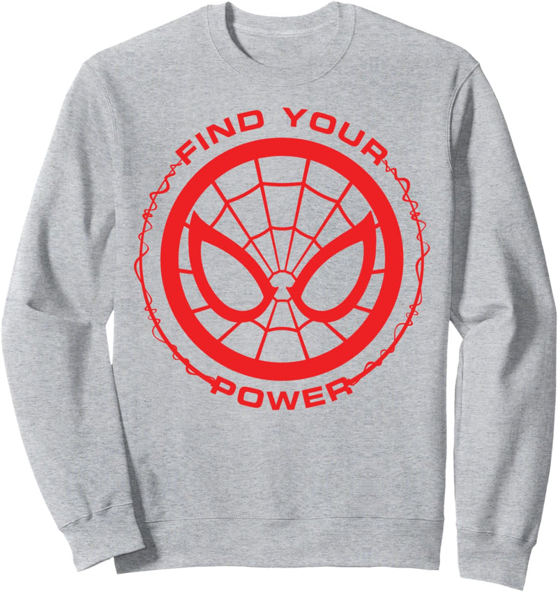 Marvel Spider-Man Find Your Power Simple Logo Sweatshirt