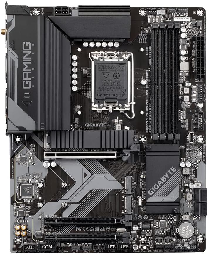 Gigabyte B760 Gaming X AX (Sockel 1700/B760/DDR5/S-ATA 6Gb/s/ATX)