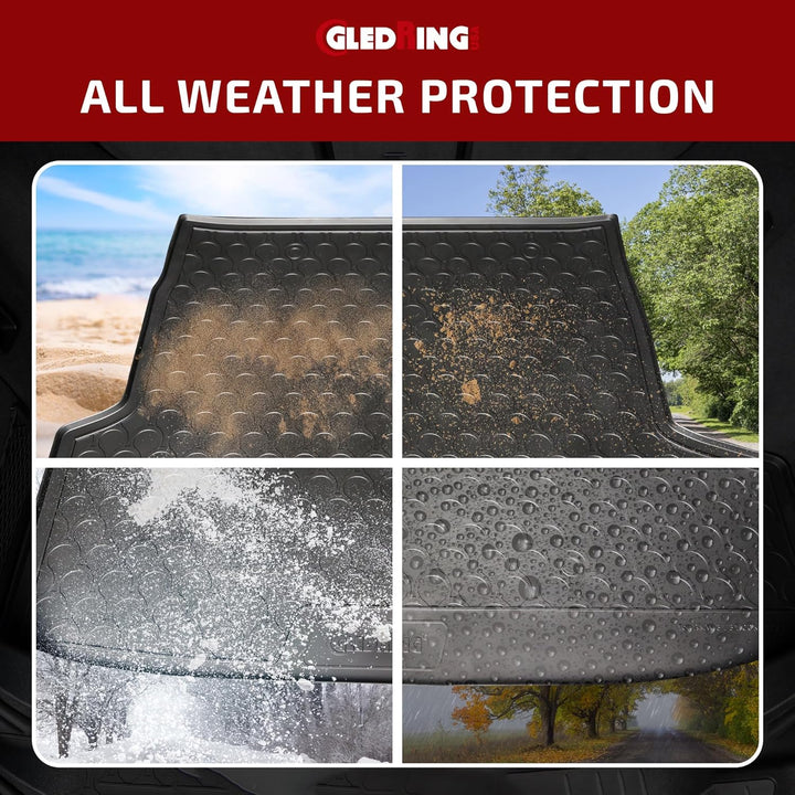 Rubbasol (Gummi) Kofferraumwanne kompatibel mit Mercedes GLC (X253) 2015-